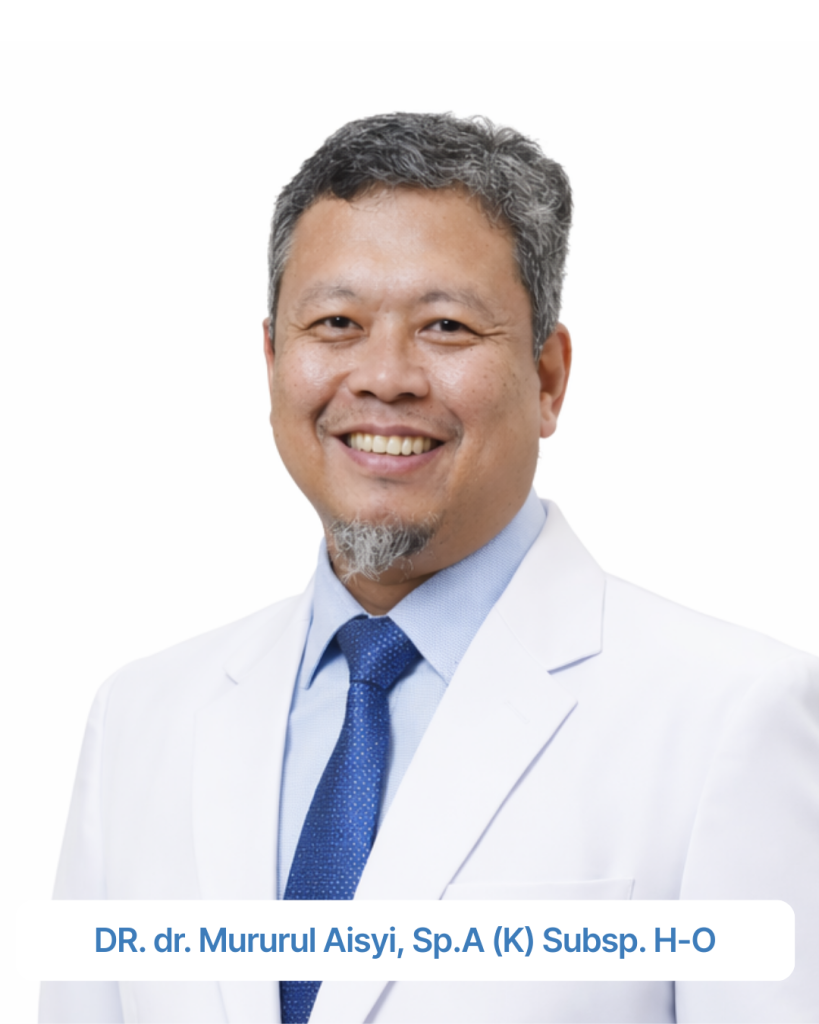 DR. dr. Mururul Aisyi, Sp.A (K) Subsp. H-O