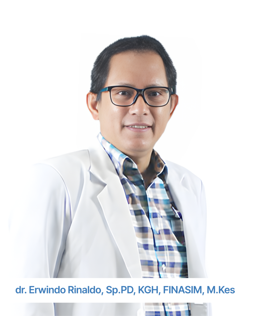 dr. Erwindo Rinaldo, Sp.PD, KGH, FINASIM, M.Kes