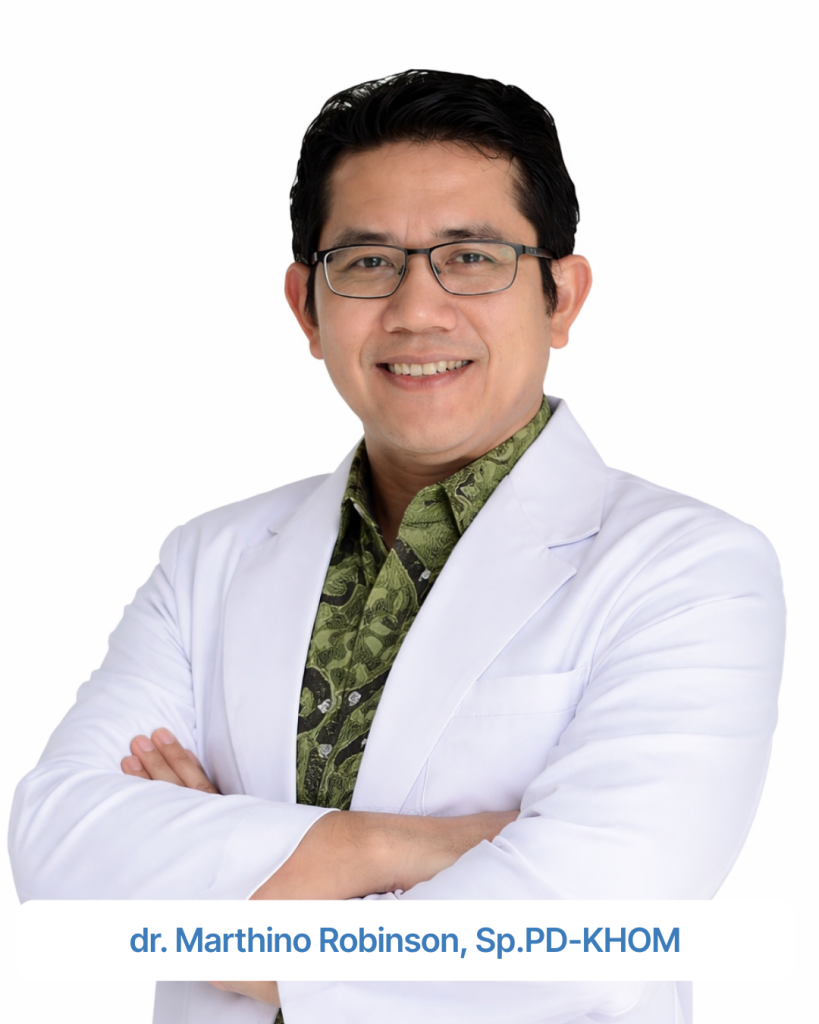 dr. Marthino Robinson, Sp.PD-KHOM